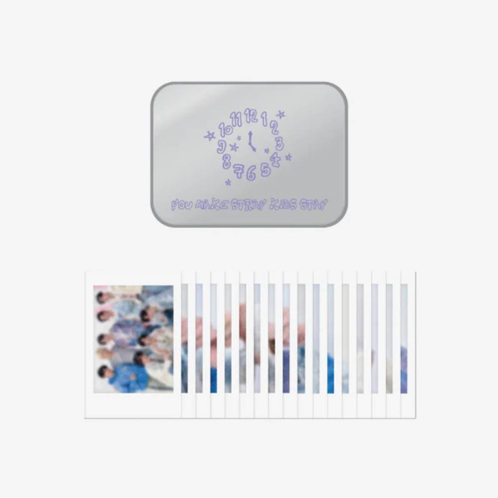 STRAY KIDS OFFICIAL 5TH FANMEETING SKZ 5'CLOCK - TINCASE POLAROID SET